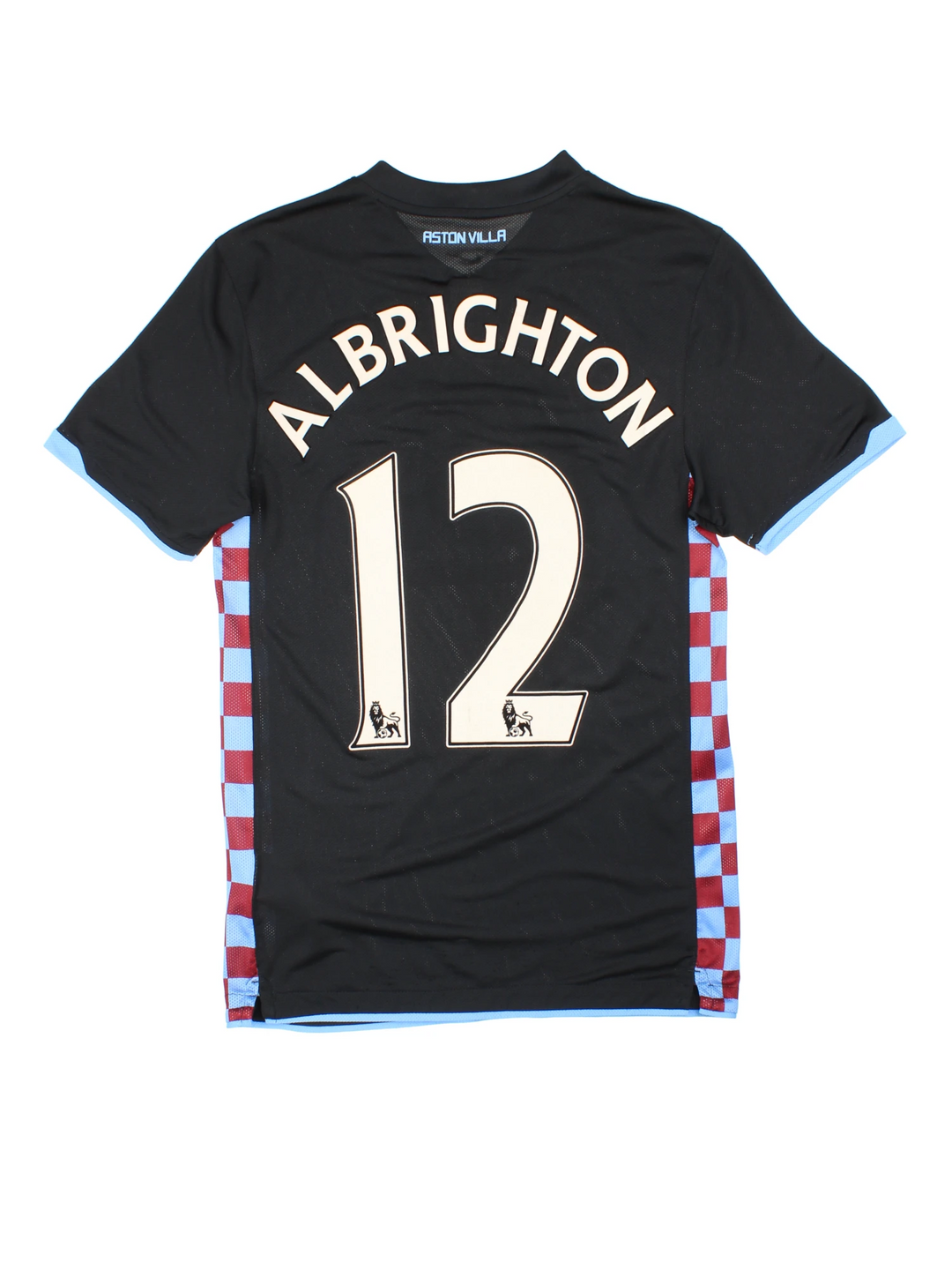 10-11 Nike Aston Villa F.C. Away Football Shirt (Size XS)