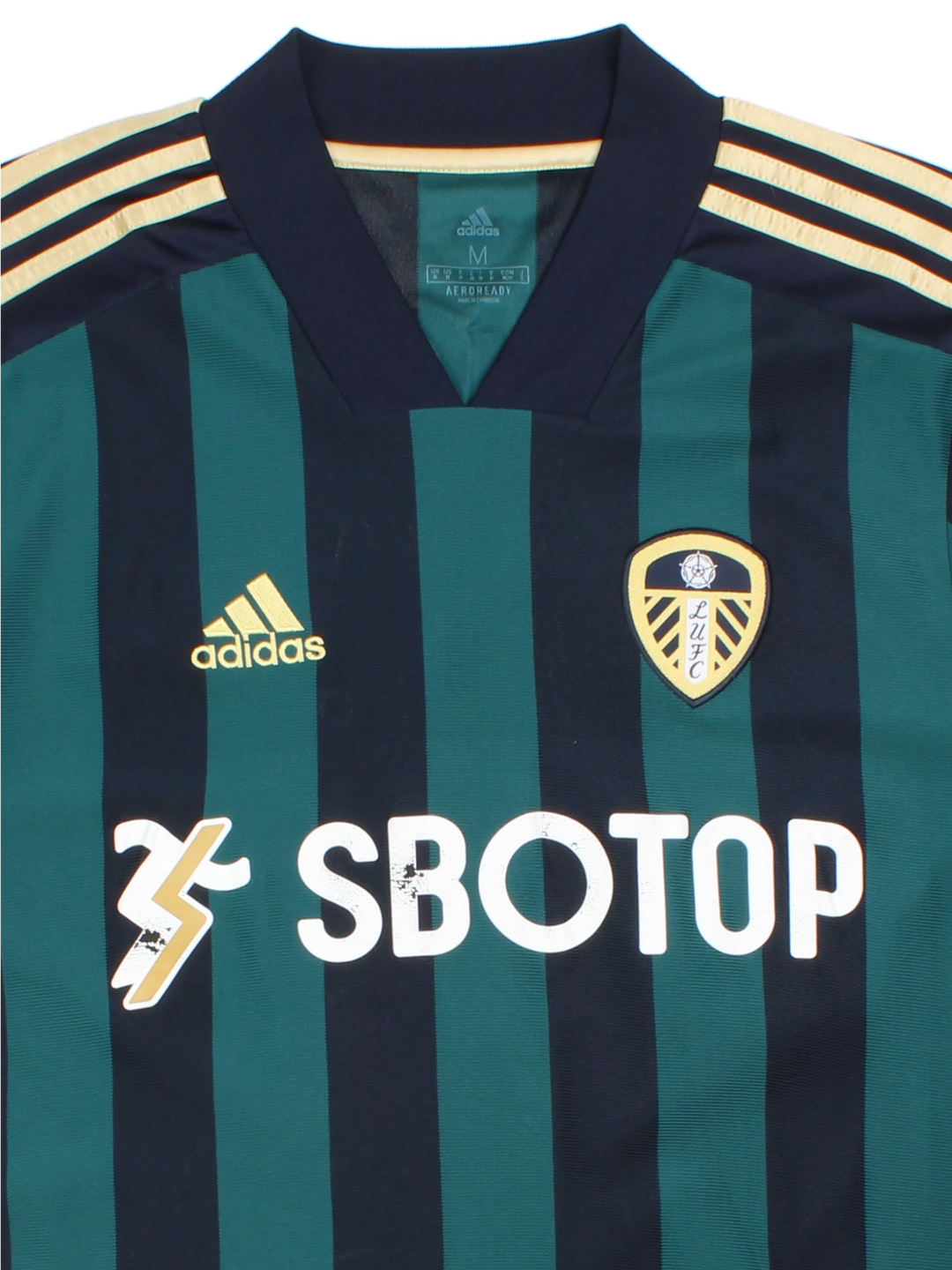 21-22 Adidas Leeds United Away Football Shirt (Size XS)