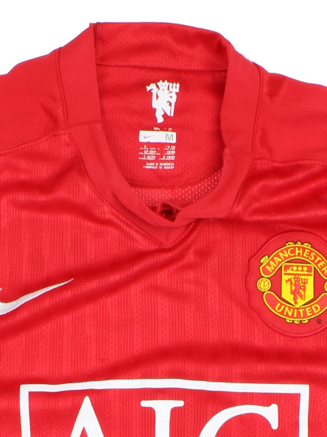 07-09 Nike Manchester United Home Football Shirt (Size S)