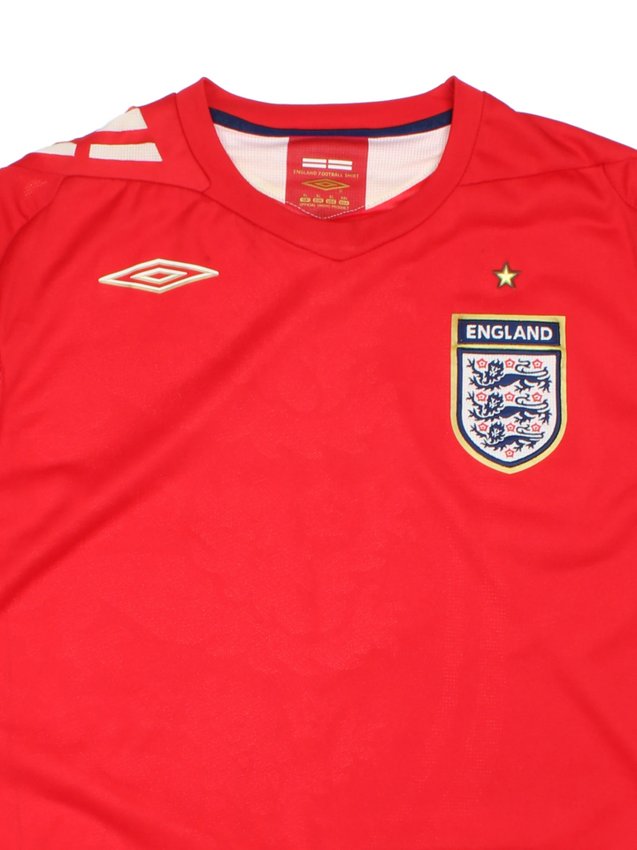 06-08 Umbro England Away Football Shirt (Size XL)