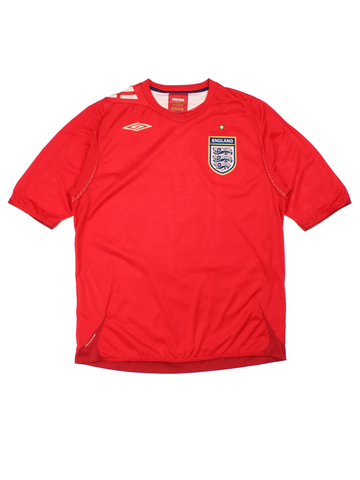 06-08 Umbro England Away Football Shirt (Size XL)