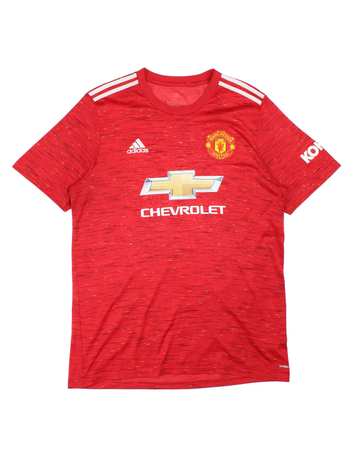 20-21 Adidas Manchester United Home Football Shirt (Size L)