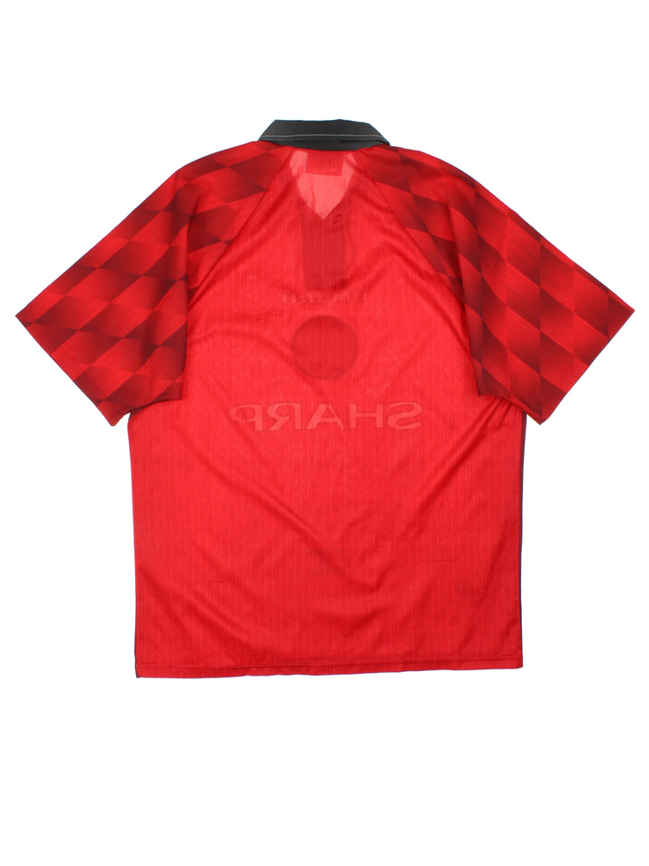 96-98 Umbro Manchester United Home Football Shirt (Size L)