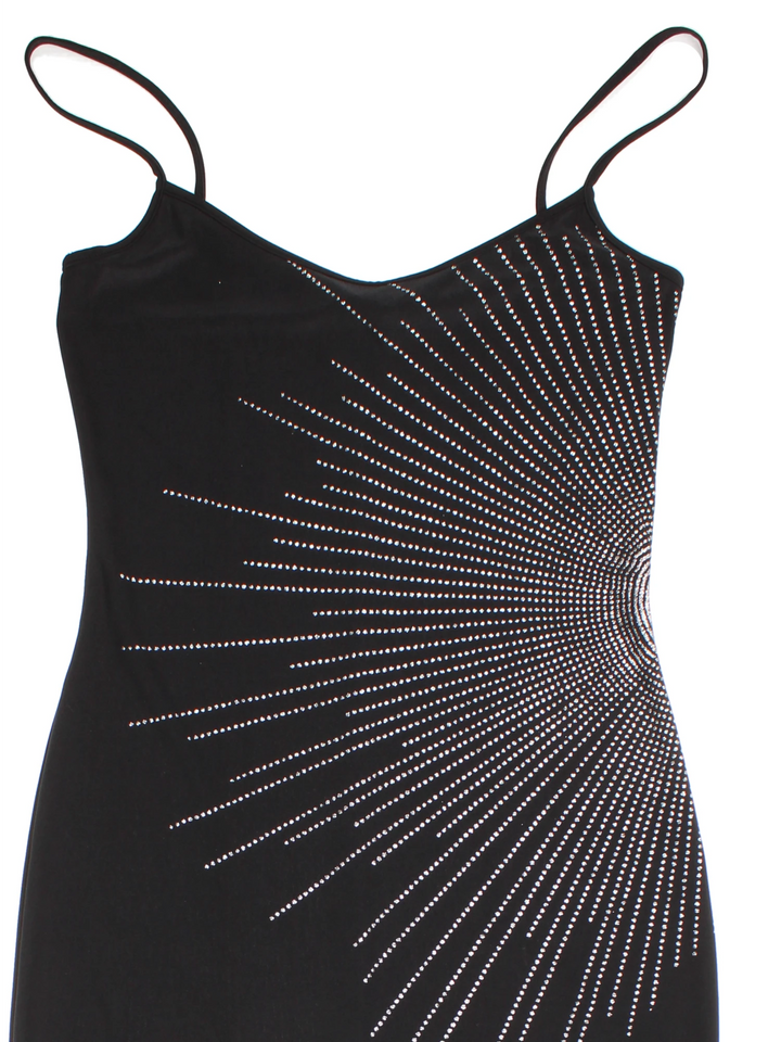 Y2K Glitter Midi Dress (Size S)