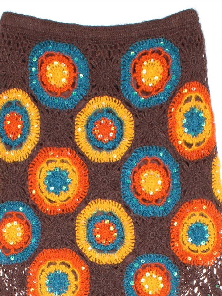 Vintage Crochet Skirt (Size XS)