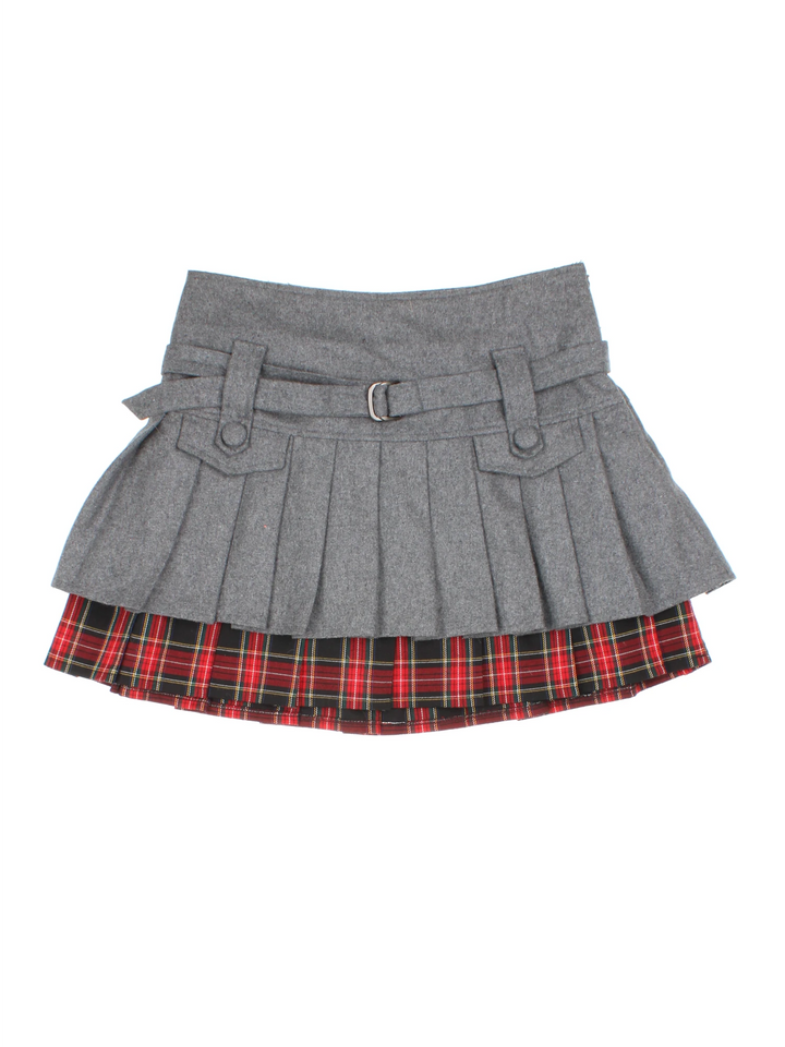 Y2K Morgan Mini Skirt (Size M)