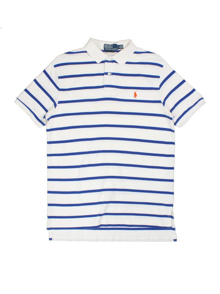 Ralph Lauren Stripe Polo Shirt (Size M)