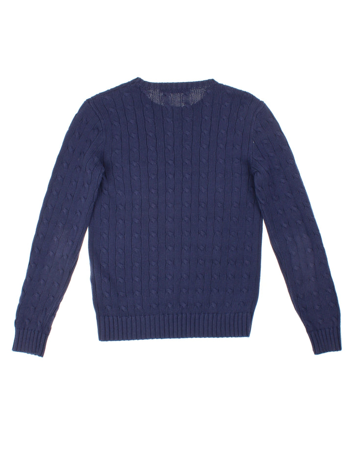 Ralph Lauren Cable Knit Jumper (Size S)