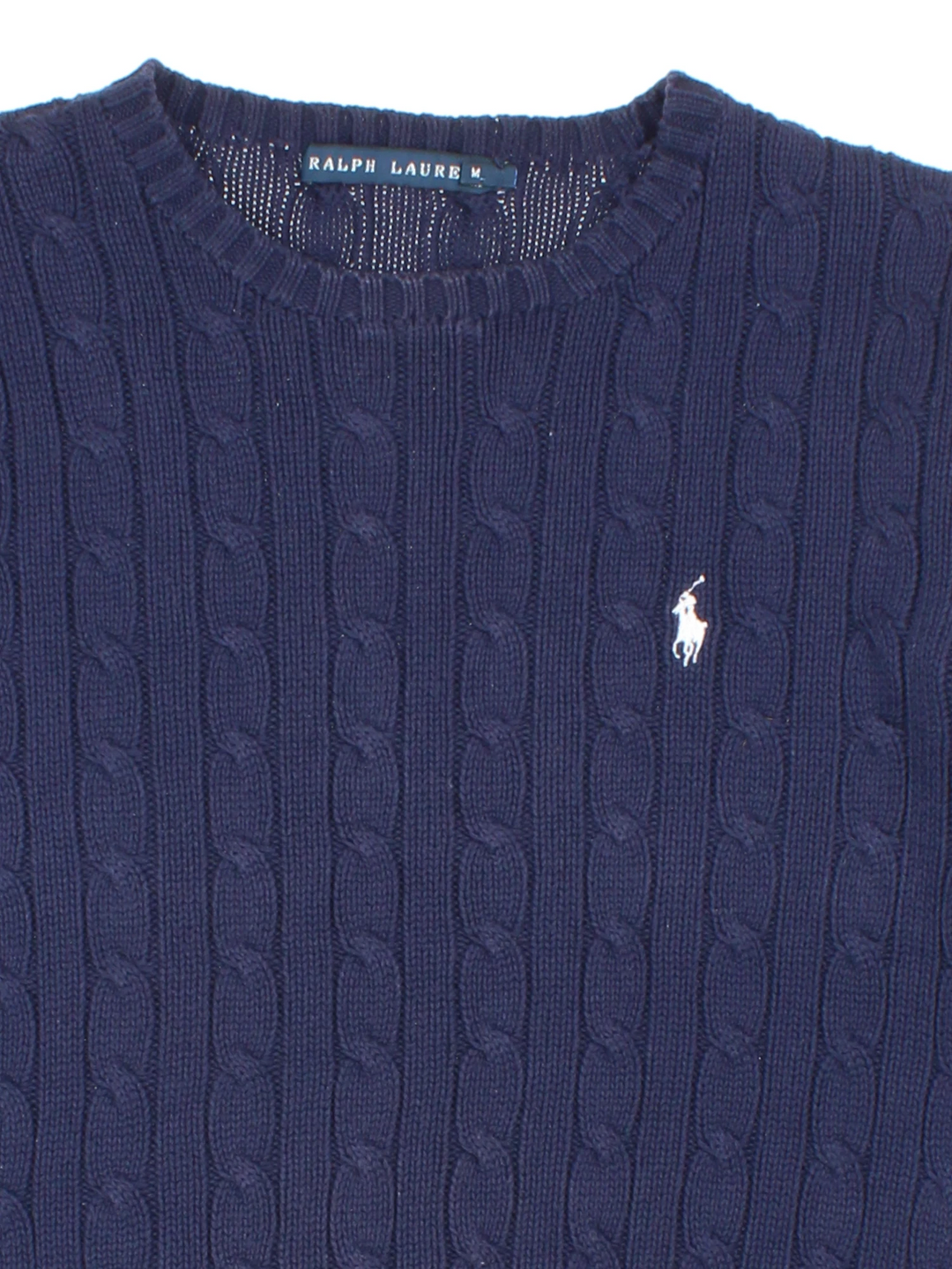 Ralph Lauren Cable Knit Jumper (Size S)