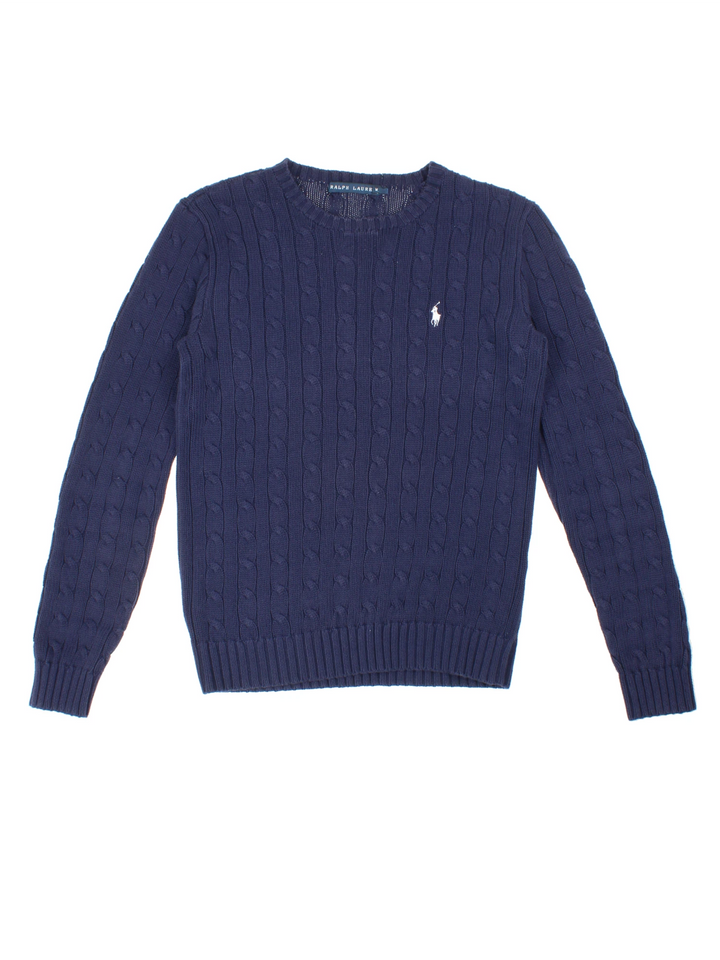 Ralph Lauren Cable Knit Jumper (Size S)