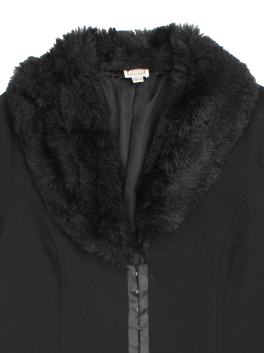 Y2K Faux Fur Blazer (Size XS)