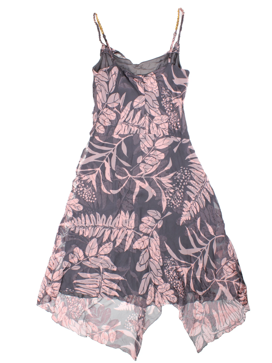 Y2K Floral Midi Dress (Size L)