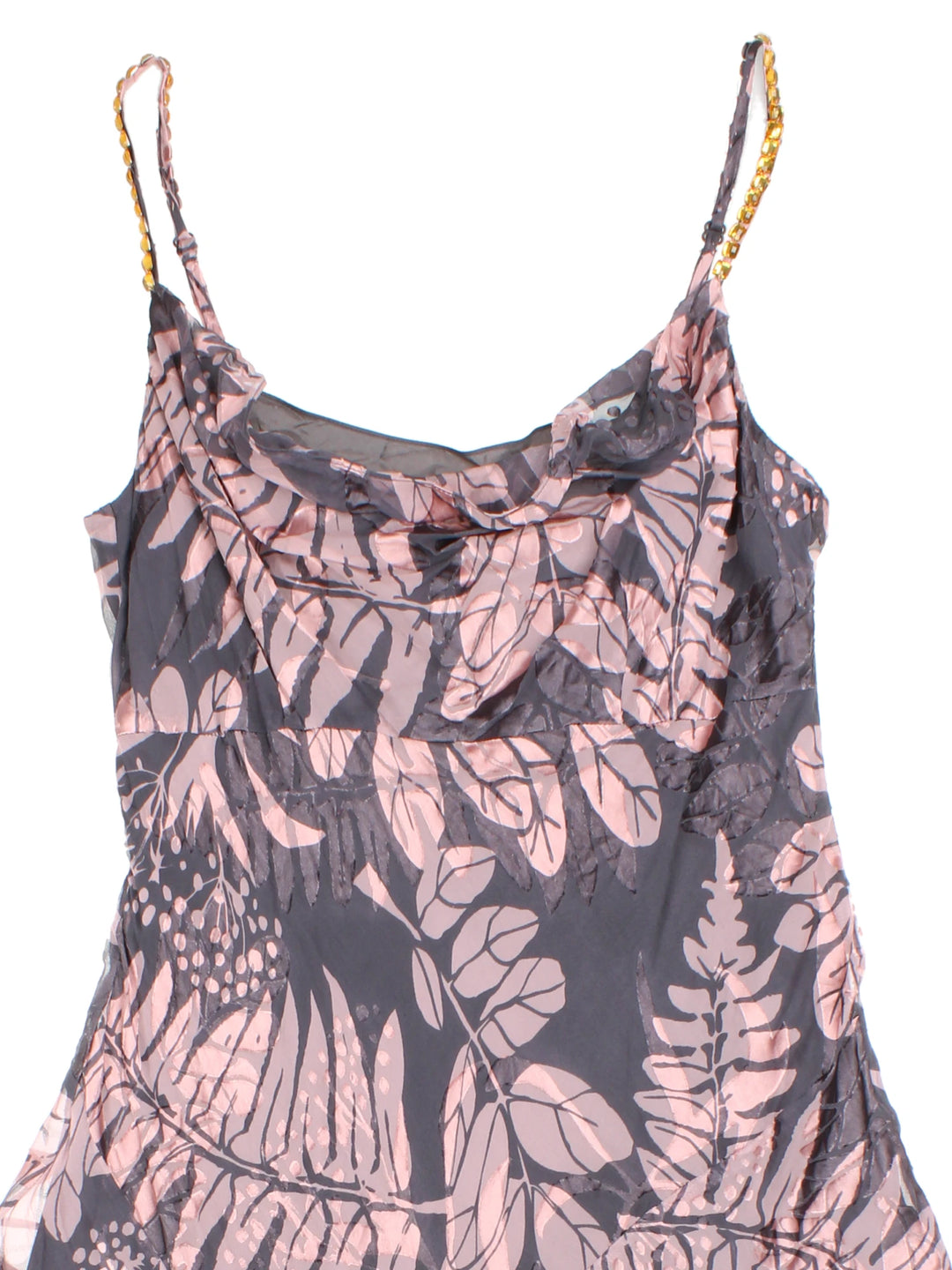 Y2K Floral Midi Dress (Size L)