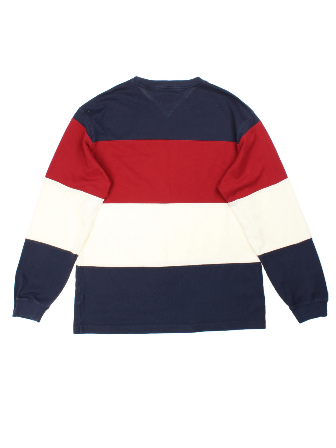 Tommy Hilfiger Stripe Long Sleeved  T-Shirt (Size L)