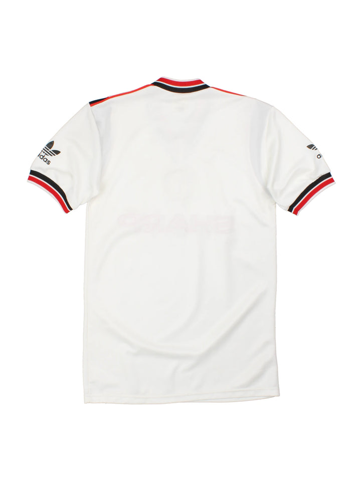 84-86 Adidas Manchester United Away Football Shirt (Size XXS)