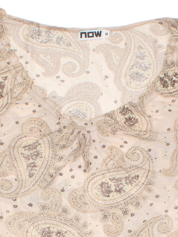 Y2K Paisley Top (Size S)