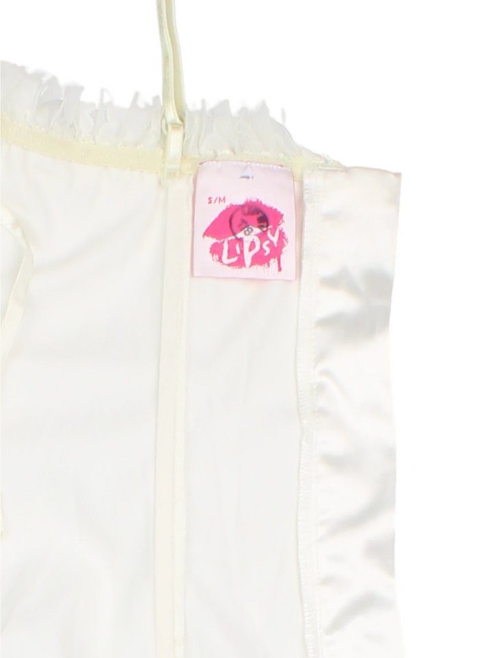 Y2K Lipsy Corset Top (Size S)