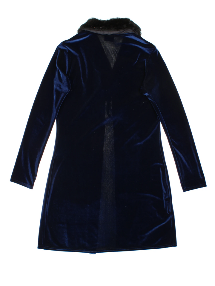 Y2K New Look Faux Fur Top (Size M)
