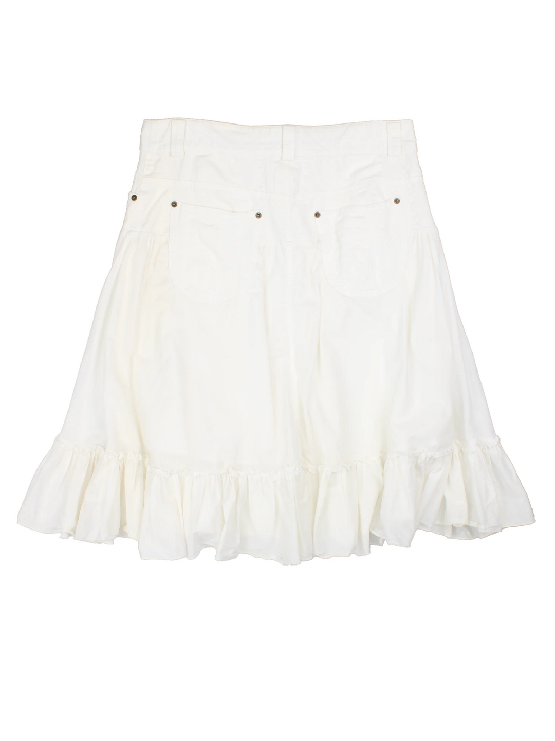 Y2K Morgan Ruffle Skirt (Size L)