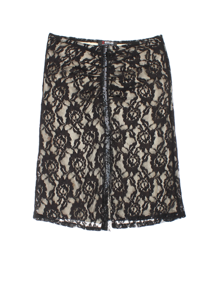 Y2K Morgan Lace Skirt (Size M)