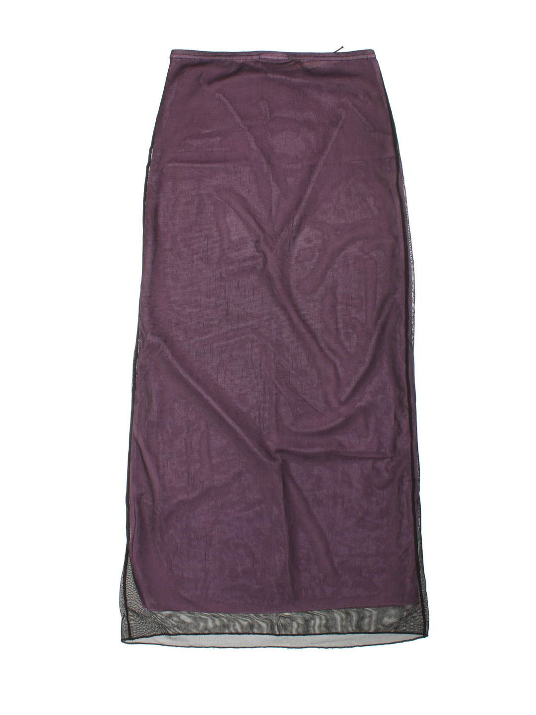 Y2K Mesh Midi Skirt (Size S)