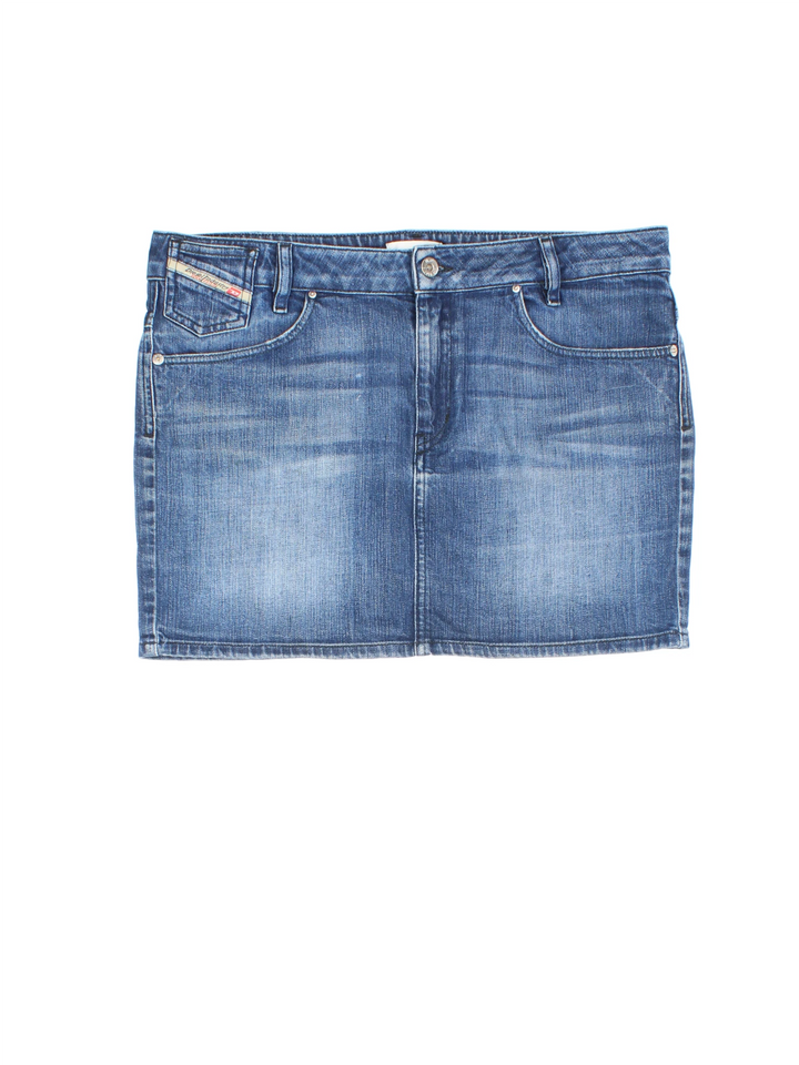 Y2K Diesel Mini Skirt (Size L)