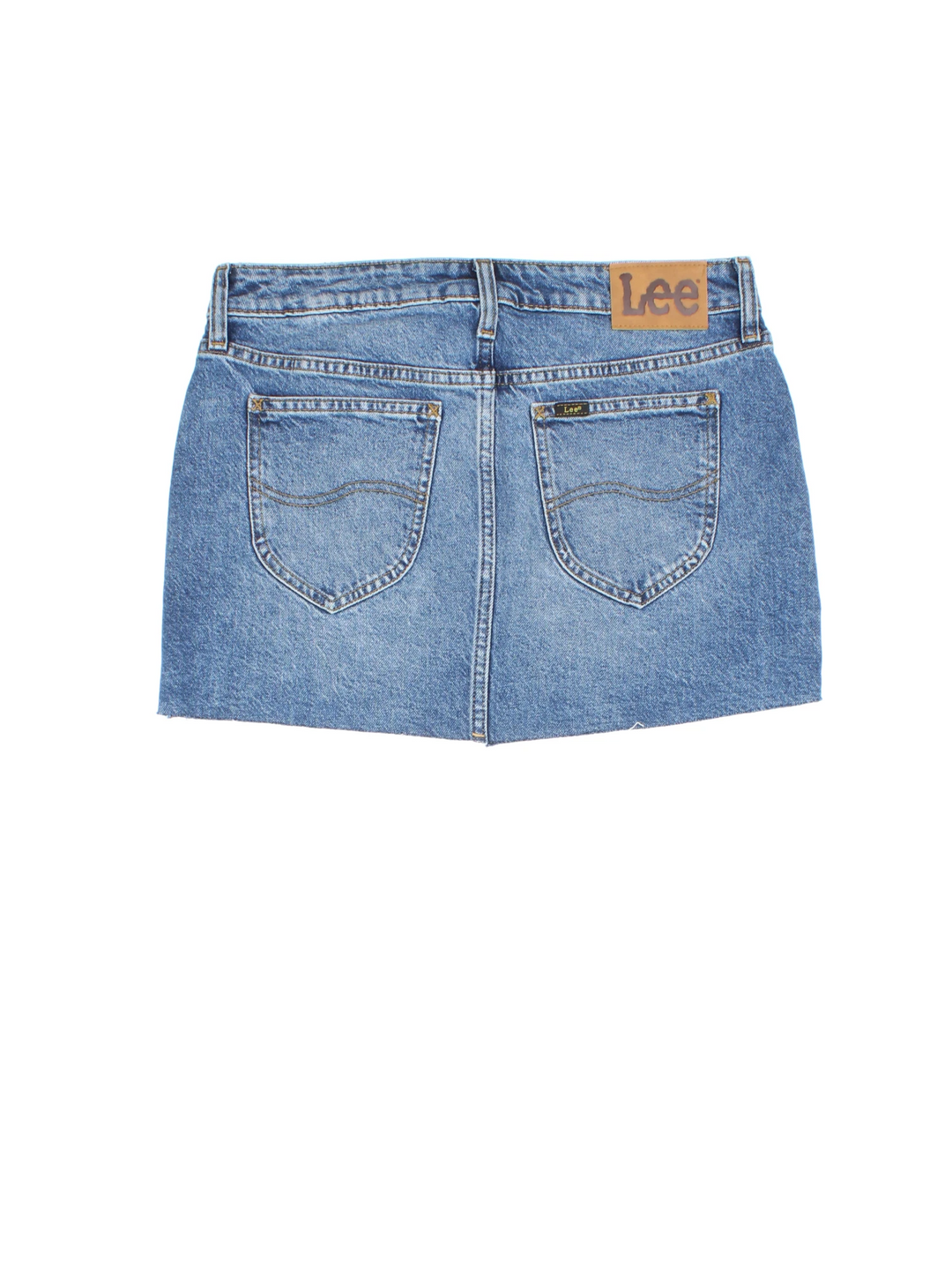 Lee Denim Mini Skirt (Size M)