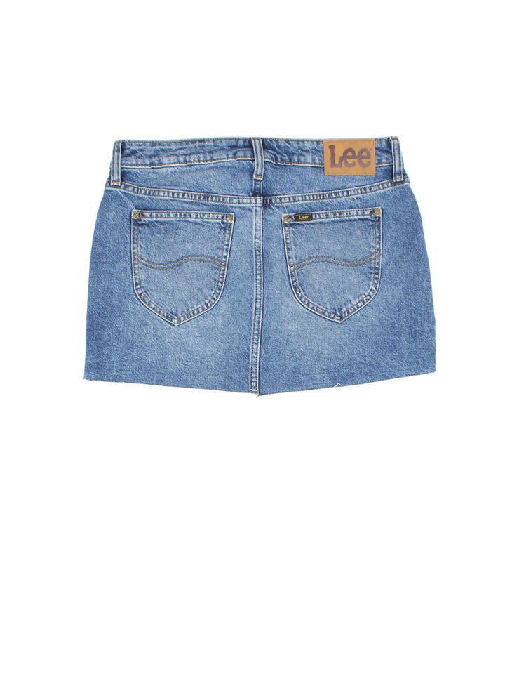 Lee Denim Mini Skirt (Size M)