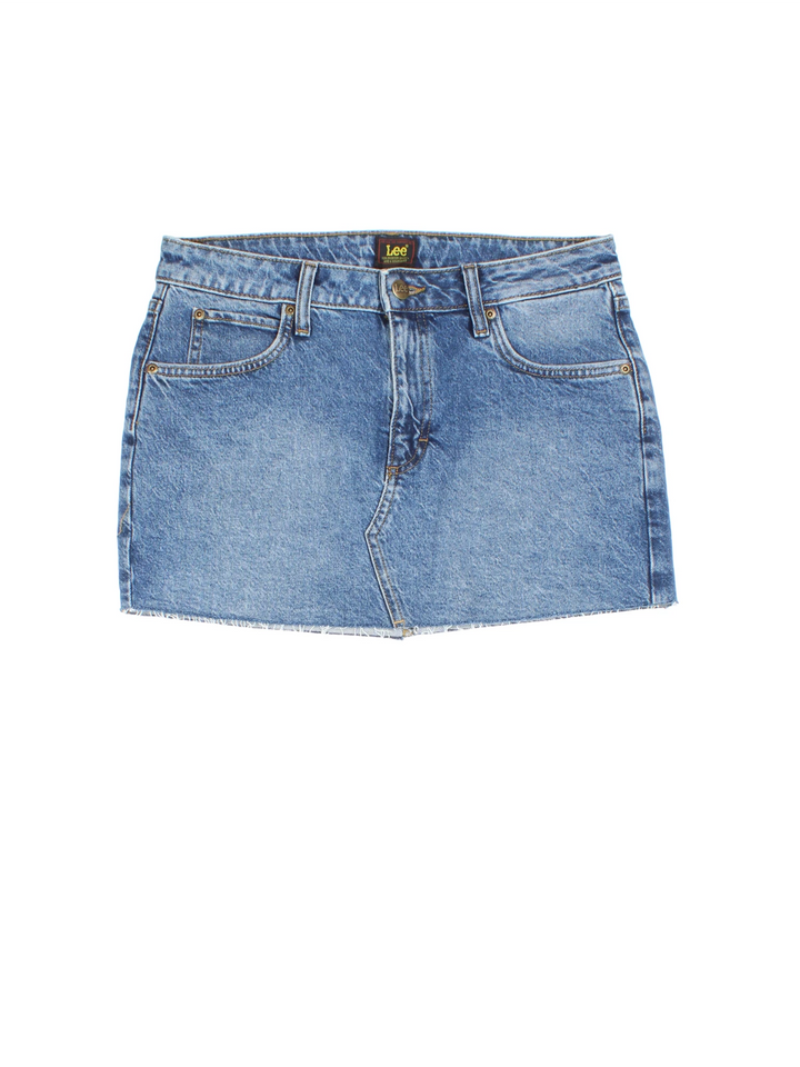 Lee Denim Mini Skirt (Size M)