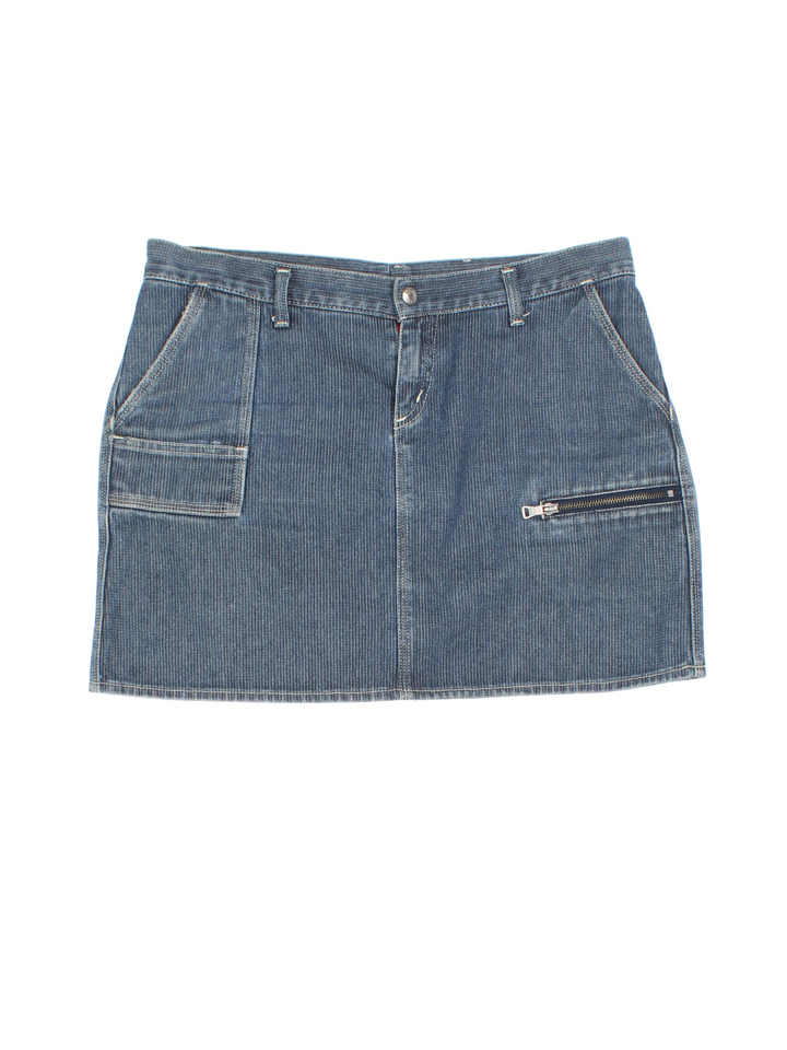 Y2K Guess Denim Mini Skirt (Size M)