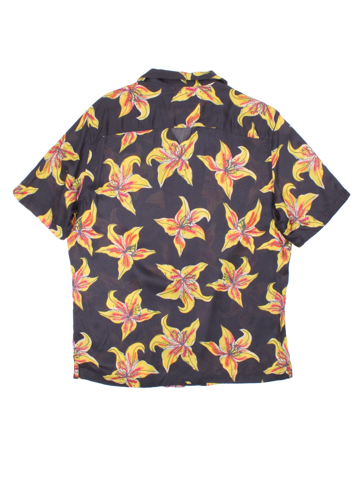 Vintage All Saints Sheer Hawaiian Shirt (Size S)