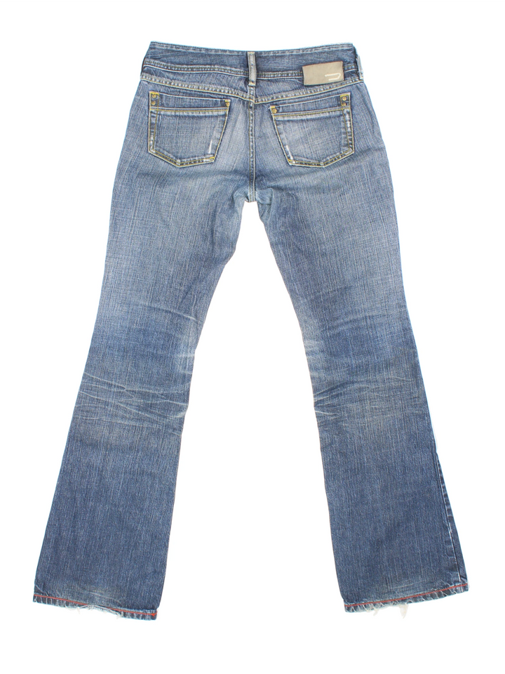 Y2K Diesel Flared Jeans (Size M)