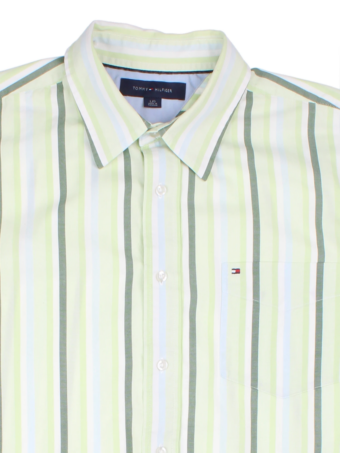 Tommy Hilfiger Striped Shirt (Size L)