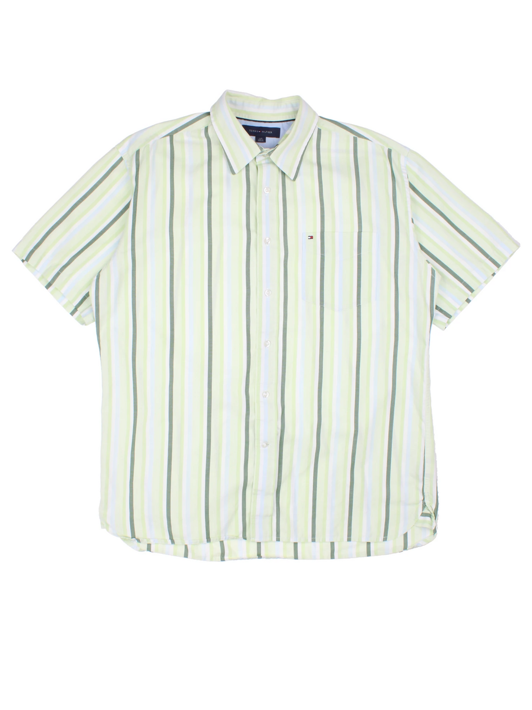 Tommy Hilfiger Striped Shirt (Size L)