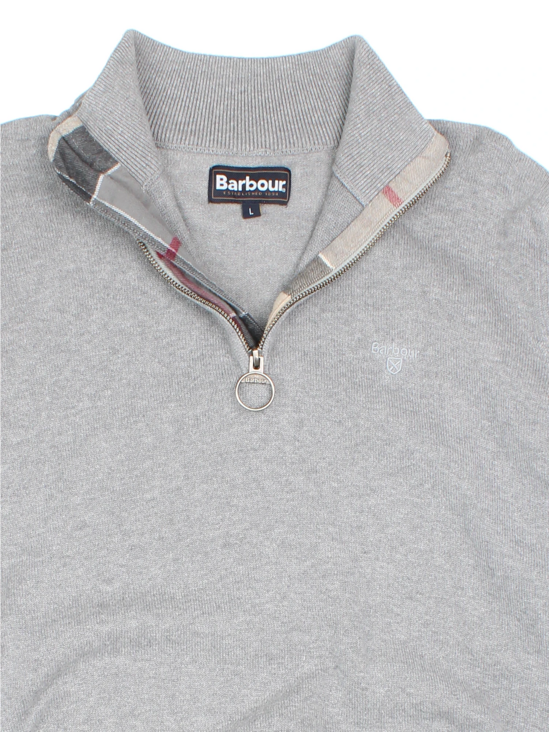 Barbour 1/4 Zip Jumper (Size L)