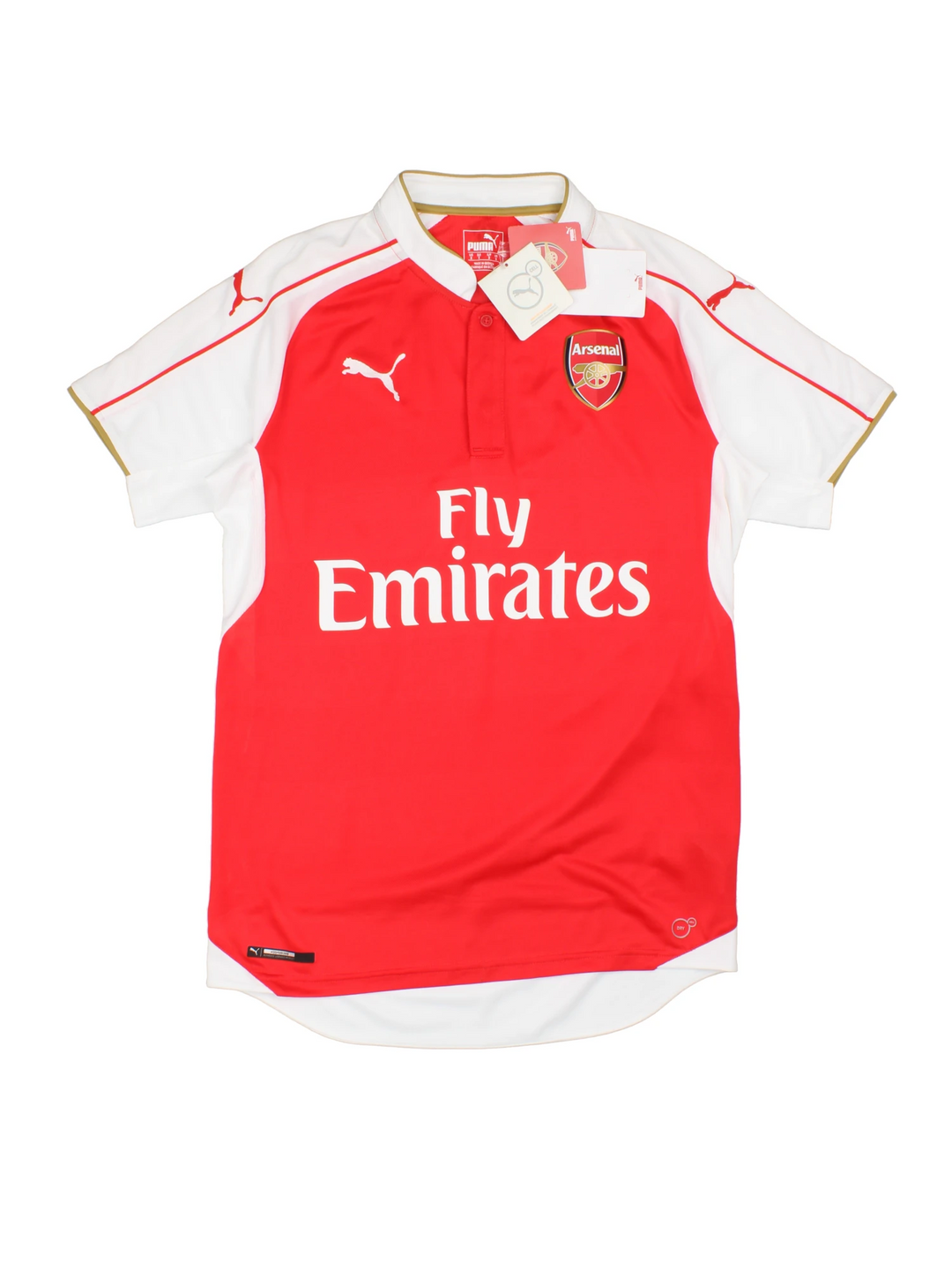 Arsenal 2015-16 Puma Home Football Shirt (Size S)