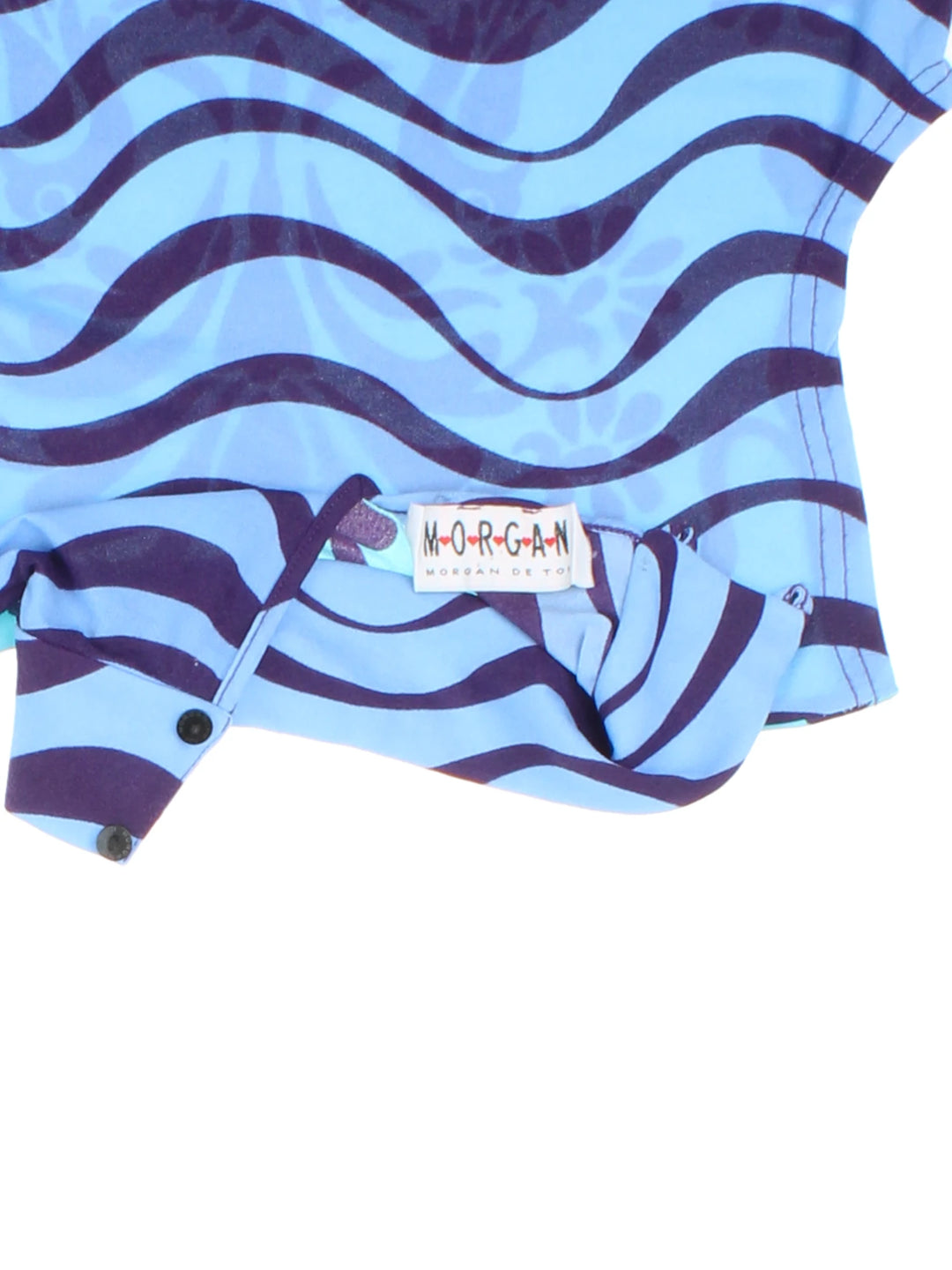 Y2K Morgan Patterned Top (Size S)