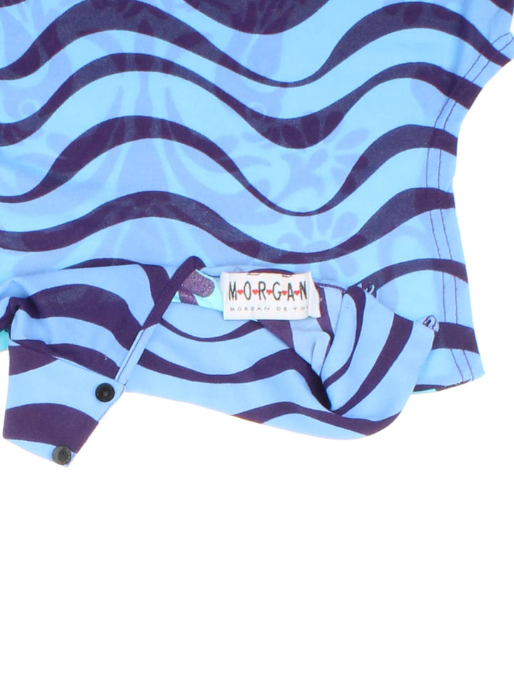 Y2K Morgan Patterned Top (Size S)