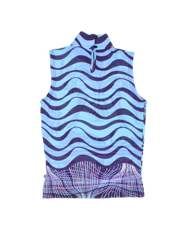 Y2K Morgan Patterned Top (Size S)