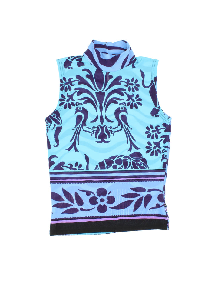 Y2K Morgan Patterned Top (Size S)