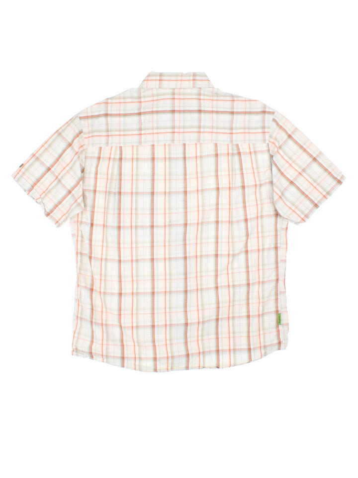 Berghaus Plaid Short Sleeve Shirt (Size L)