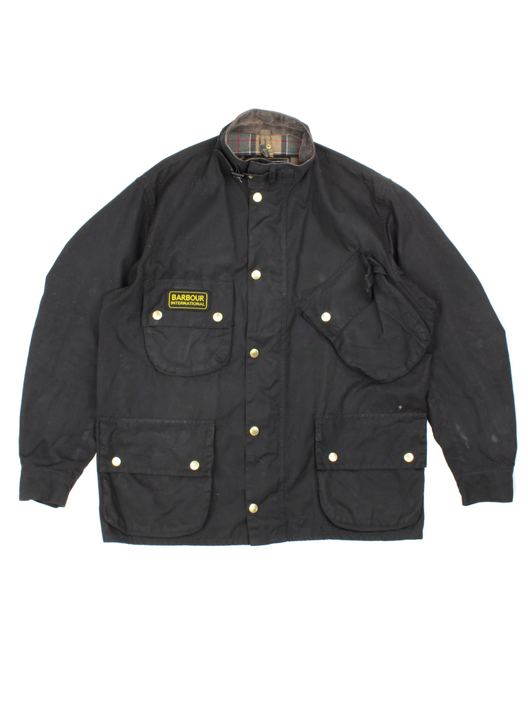 Barbour International Wax Jacket (Size XL) – VintageFolk