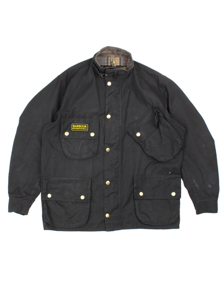 Barbour International Wax Jacket (Size XL) – VintageFolk