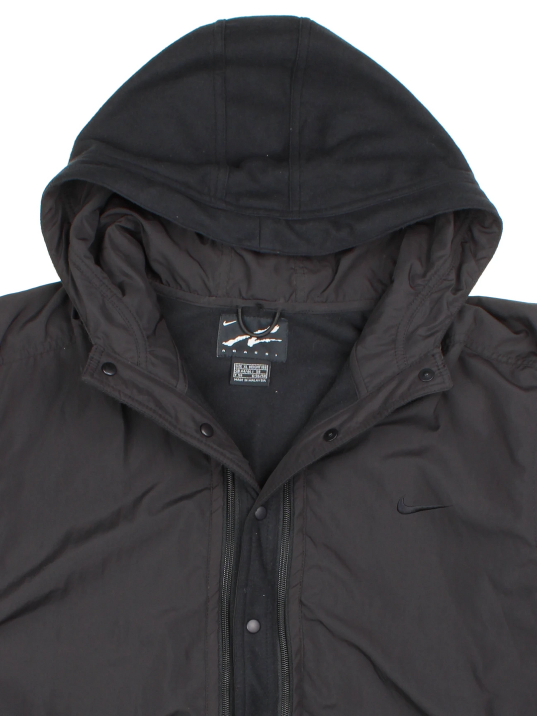 Nike Andre Agassi 2 In 1 Fleece Jacket (Size XL)