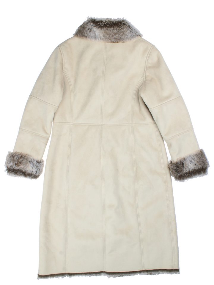 Vintage Faux Fur Afghan Coat (Size L)