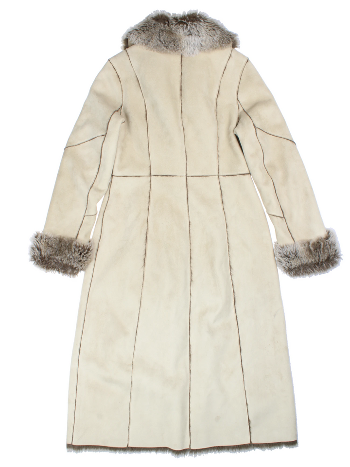 Vintage Faux Fur Afghan Coat (Size M)