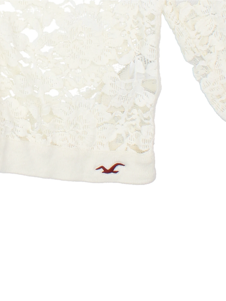 Y2K Hollister Lace Cardigan (Size M)