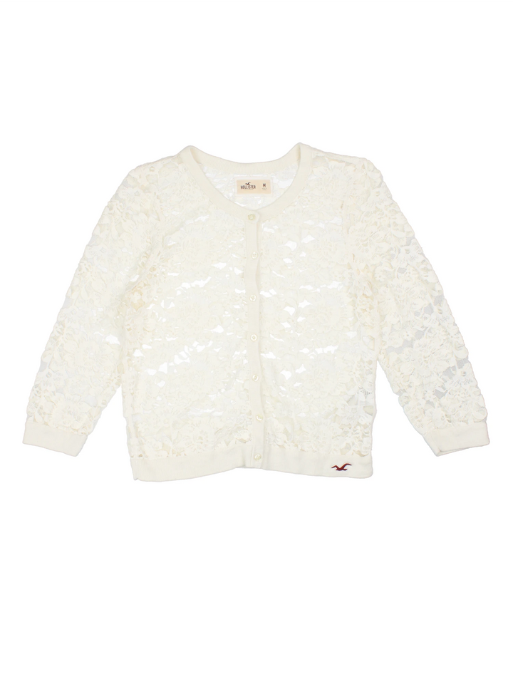 Y2K Hollister Lace Cardigan (Size M)