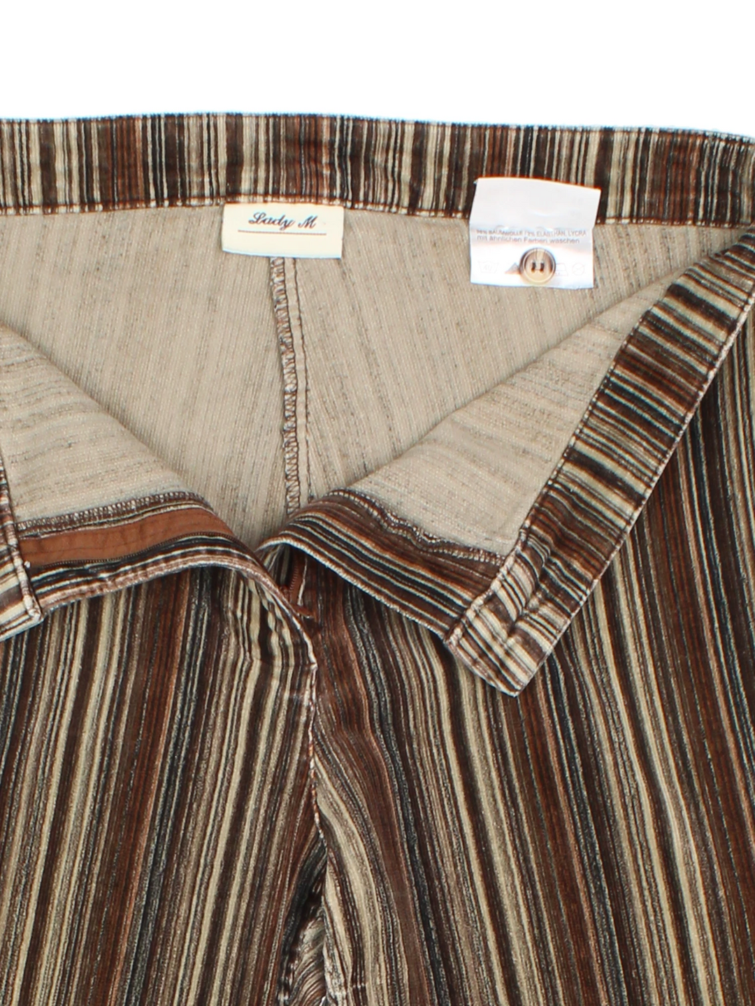 Y2K Stripe Flares (Size XL)