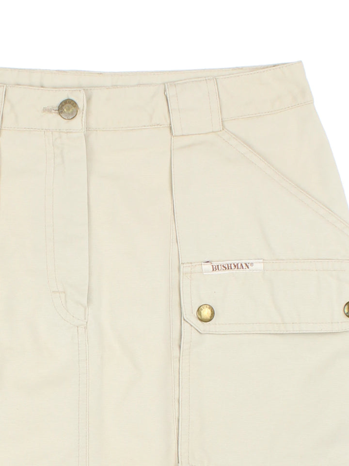 Y2K Cargo Mini Skirt (Size L)